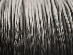 Nylonnyöri, 1mm, musta, 10m