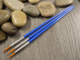 Sivellinsetti, 160x14x2mm, sininen, 3kpl