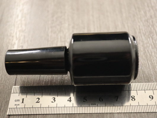 Sivellinpullo, 15ml, musta, 1kpl