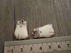 Kissariipus, 25x16mm, valkoinen