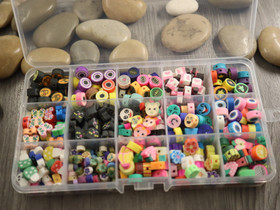 Fimohelmilajitelma, n.10mm, 15 eri kuviota, 1kpl