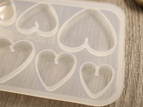 Silikonimuotti sydän, 81x108x5mm, 1kpl