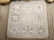Silikonimuotti kukka, 131x125x4.5mm, 1kpl