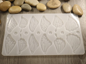 Silikonimuotti siipi, 218x132x4mm, 1kpl