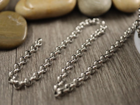 Roloketju, 4x1mm, rst, 10m