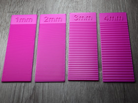 Mittaustyöväline, 120x45mm, 1kpl