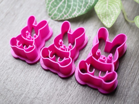 Muotti pupu, 30mm/ 35mm/ 40mm, 1kpl