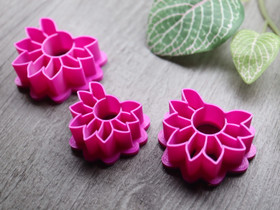 Muotti kukka, 30mm/ 35mm/ 40mm, 1kpl