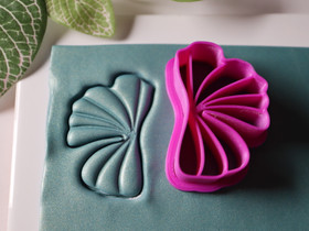 Muotti ginko lehti, 40mm/45mm, 1kpl