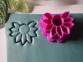 Muotti kukka, 30mm/ 35mm/ 40mm, 1kpl