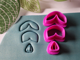 Muottisetti lehti, 40mm/50mm/55mm, 1setti