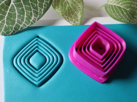 Muotti kuvio, 35mm/45mm/55mm, 1kpl