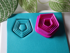 Muotti kuvio, 25mm/ 35mm/ 45mm, 1kpl