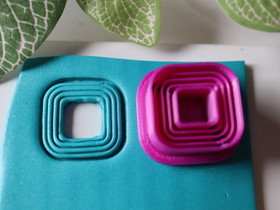 Muotti neliö, 20mm/ 30mm/ 35mm, 1kpl