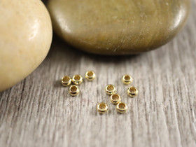 Puristushelmi, 1.9mm, 18K/ kulta/ rst, 10kpl