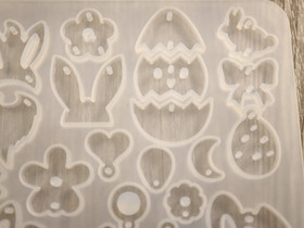 Silikonimuotti pääsiäinen, 129x111.5x4.5mm, 1kpl