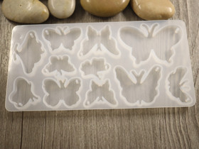 Silikonimuotti perhonen, 151x77x6mm, 1kpl