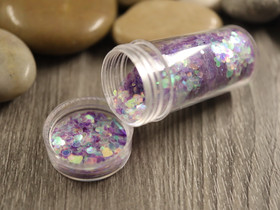 Paljettihile mixsetti kimallus, 7.5-8g, 1kpl