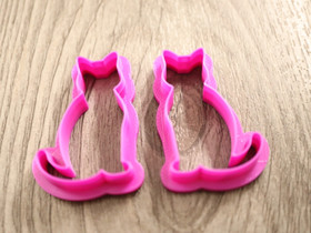 Muotti kissa, 40mm/ 45mm, 1kpl