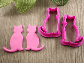 Muotti kissa, 40mm/ 45mm, 1kpl