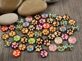Kapussi tassu, 10mm, mix setti, 50kpl
