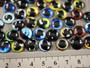 Kapussi silmä, 12mm, mix setti, 50kpl