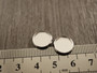 Kapussipohja lenkitön, 10mm, kirkashopea/ rst, 1kpl