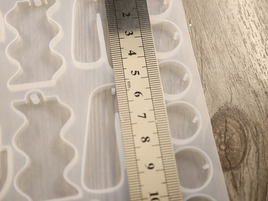 Silikonimuotti kuviot, 128 x 176 x 4,5 mm, 1kpl