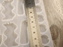 Silikonimuotti kuviot, 128 x 176 x 4,5 mm, 1kpl