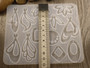 Silikonimuotti kuviot, 118x140x4.5mm, 1kpl