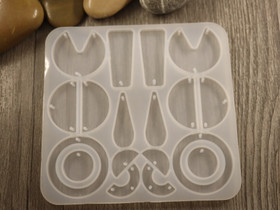 Silikonimuotti kuviot, 98x103x4.5mm, 1kpl
