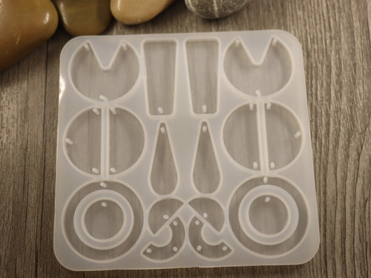 Silikonimuotti kuviot, 98x103x4.5mm, 1kpl