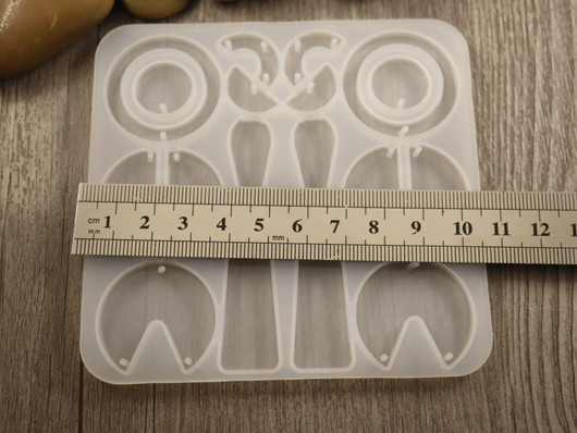 Silikonimuotti kuviot, 98x103x4.5mm, 1kpl