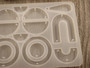Silikonimuotti kuviot, 75x130x4mm, 1kpl