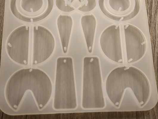 Silikonimuotti kuviot, 98x103x4.5mm, 1kpl