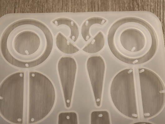 Silikonimuotti kuviot, 98x103x4.5mm, 1kpl