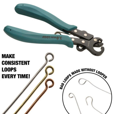1-step looper pihdit  3mm silmukan tekoon, 1kpl