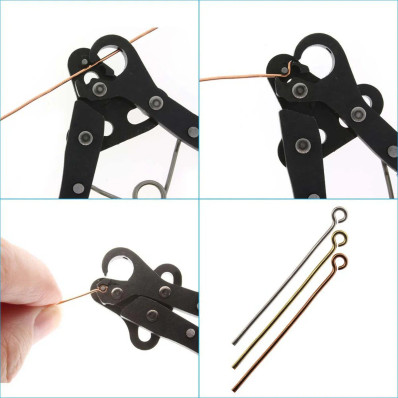 1-step looper pihdit  3mm silmukan tekoon, 1kpl
