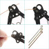 1-step looper pihdit  3mm silmukan tekoon, 1kpl