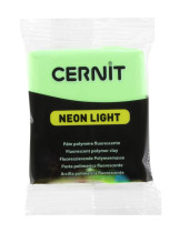 Cernit Neon light, 56g, 600 green, 1kpl