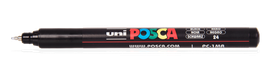 Posca maalikynä, PC-1MR, musta, 1kpl