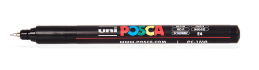 Posca maalikynä, PC-1MR, musta, 1kpl