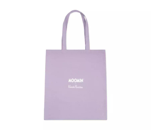 Muumipeikko orgaaninen kangaskassi - Violetti