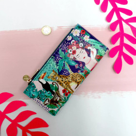 Frida Kahlo lompakko - tropiikki