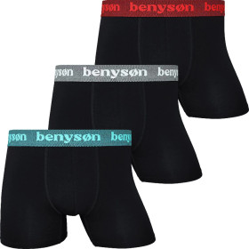 Benyson miesten bambubokserit 3-pack