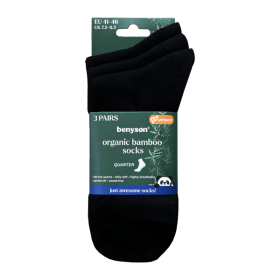 Benyson mid high bambusukat 35-40 3-pack musta