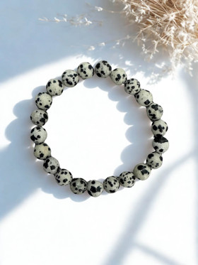 Natural stone rannekoru Dalmatian jaspis