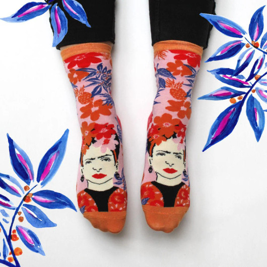 Frida Kahlo bambusukat - trooppiset hedelmät