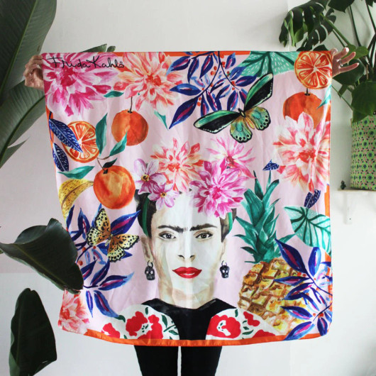 Frida Kahlo huivi - hedelmät