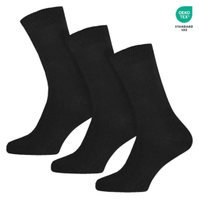 Gianvaglia puuvillasukat 3 pack musta 39-42